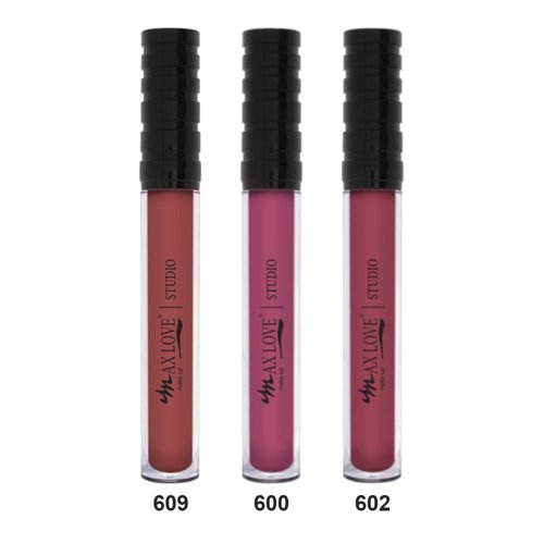 Kit 3 Batons Matte 30h Max Love
